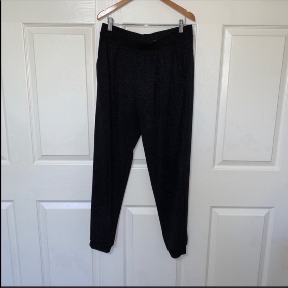 Express High Rise Joggers (Sparkly!)
